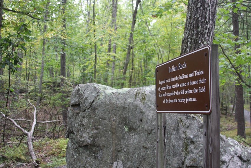 The Minisink Battleground Trail will lead you around the site of a bloody battle during the American Revolution.